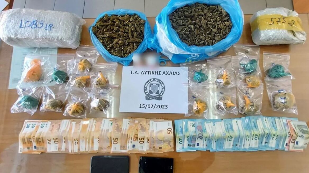 Παράτυπος αλλοδαπός διακινούσε κάνναβη και κοκαΐνη στην Αχαΐα