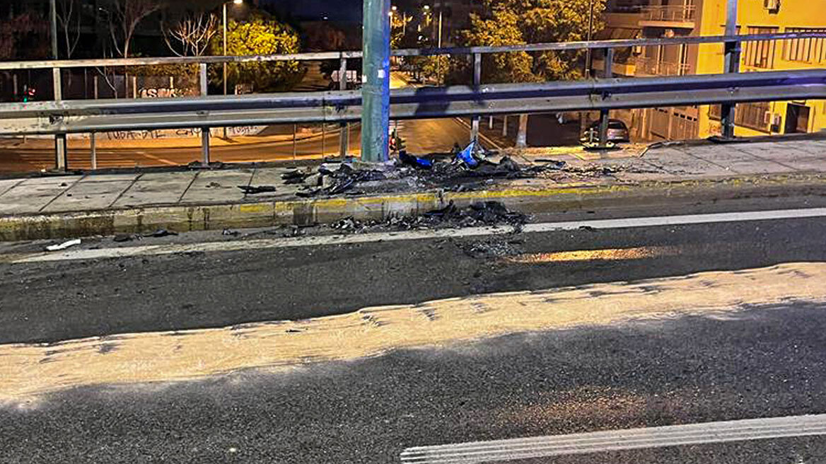 Άνοιξε η Πέτρου Ράλλη μετά από τροχαίο - Με λάδια είχε γεμίσει ο δρόμος