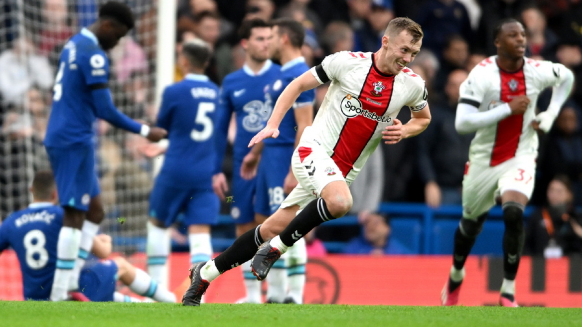 Premier League: Νέα σοκ για Τσέλσι που έχασε εντός έδρας από τη Σαουθάμπτον