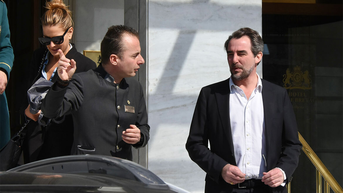 Στη «Μεγάλη Βρεταννία» Νικόλαος και Τατιάνα Μπλάτνικ - Δείτε φωτογραφίες