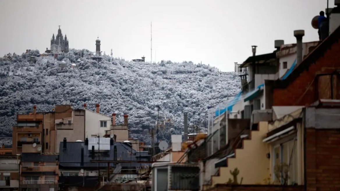Ισπανία: Χιόνια στις Βαλεαρίδες, πολικές θερμοκρασίες στα κεντρικά - Ο χειμώνας επέστρεψε δριμύς