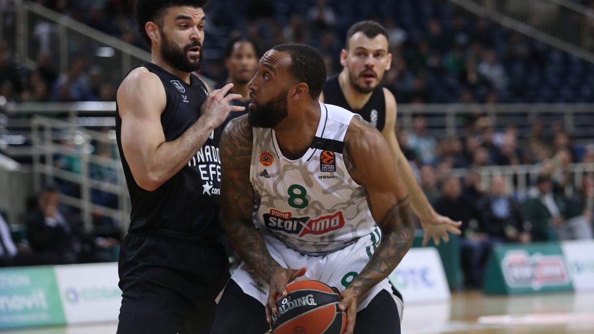 Euroleague, Παναθηναϊκός-Αναντολού Εφές 82-87: Στο ίδιο έργο θεατές