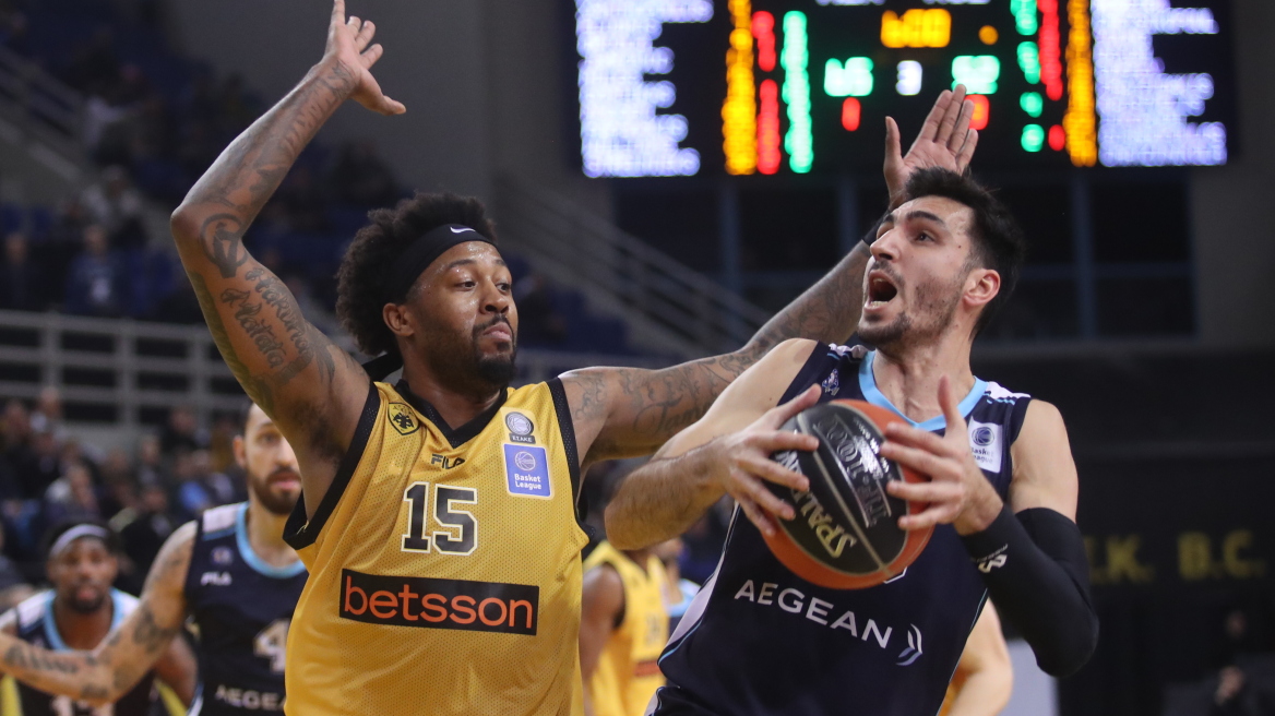 Basket League, ΑΕΚ - Κολοσσός 95-89: Μάχη με νικήτρια την Ένωση 