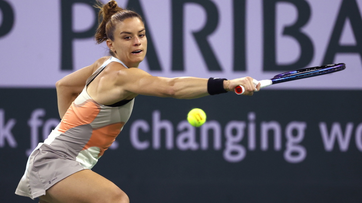 Μαρία Σάκκαρη: Δεν πήγε τελικό στο Indian Wells αλλά θα εισπράξει 332 χιλιάδες ευρώ