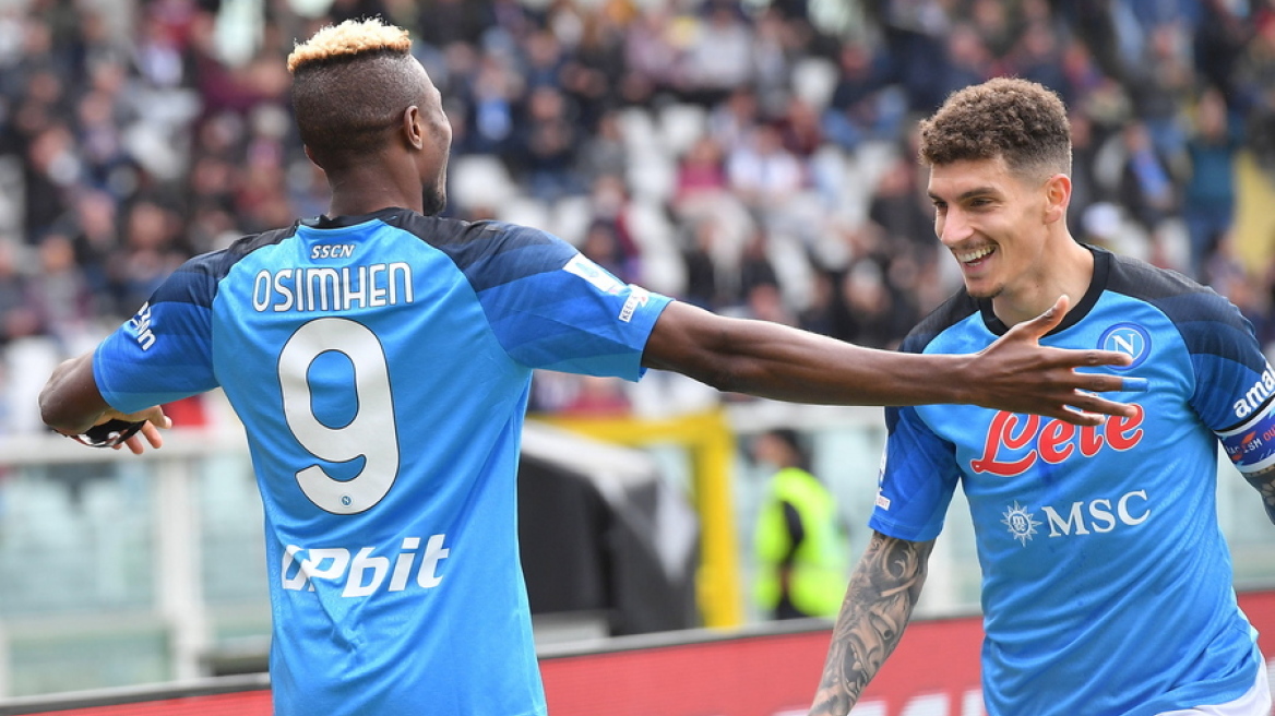 Serie A, Τορίνο - Νάπολι 0-4: «Καθάρισε» ξανά ο Οσιμέν 