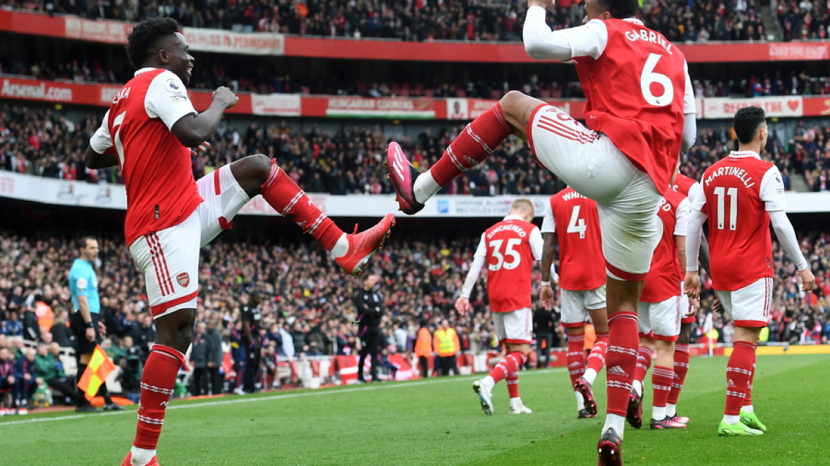 Premier League, Άρσεναλ-Κρίσταλ Πάλας 4-1: Ξέσπασε στους Αετούς και συνεχίζει το σερί της - Δείτε τα γκολ