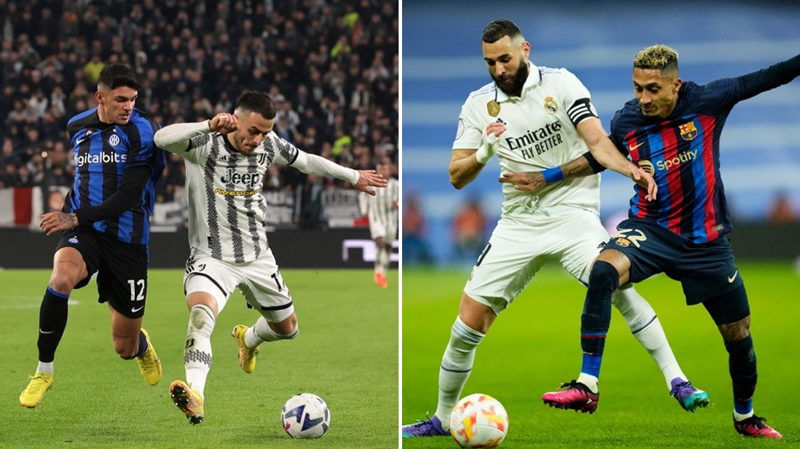 Clasico... στέψης και Derby D' Italia αποδείξεων