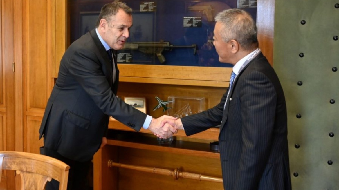 Παναγιωτόπουλος: Συνάντηση ΥΕΘΑ με τον πρέσβη της Ιαπωνίας