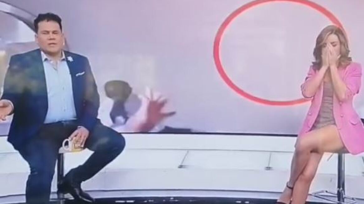  Κολομβιανή παρουσιάστρια κατέρρευσε κατά τη διάρκεια ζωντανής εκπομπής - Δείτε βίντεο