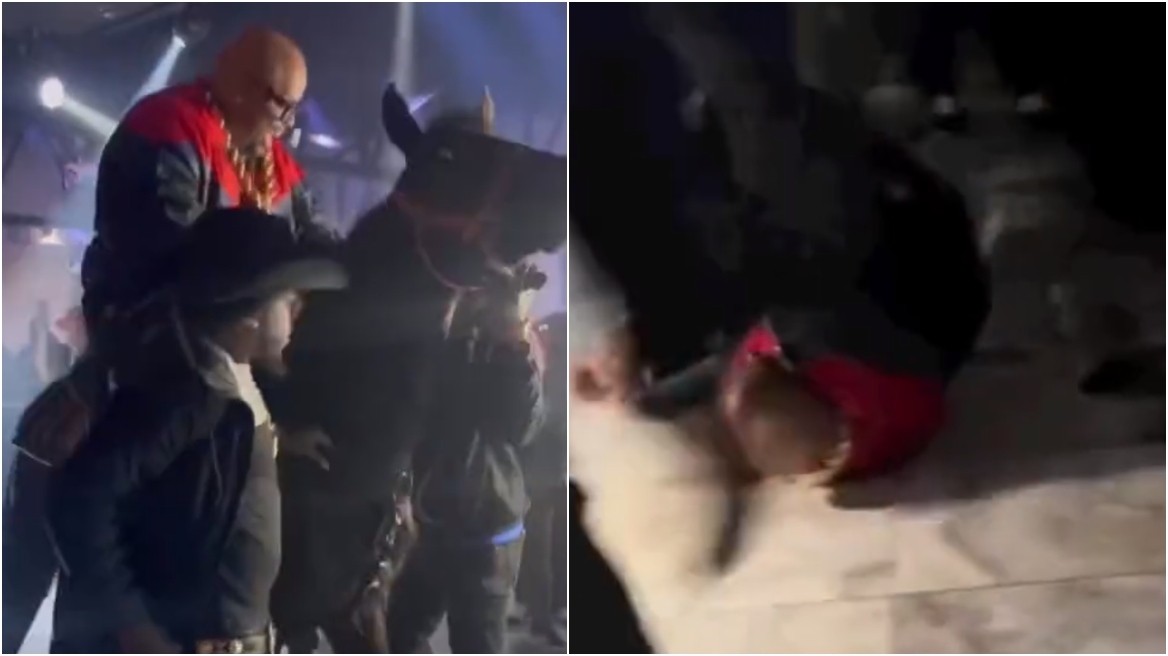 CeeLo Green: Η viral τούμπα του ράπερ σε βίντεο - Έπεσε από άλογο