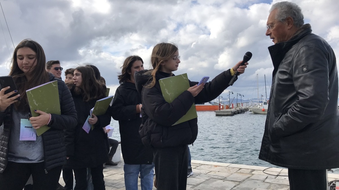 Το πρώτο δελτίο καλών ειδήσεων δημιουργήθηκε στη Νάξο, από μικρούς μαθητές