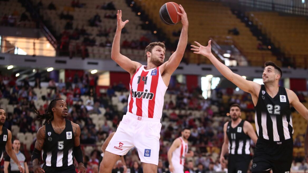 Basket League, Ολυμπιακός - ΠΑΟΚ 100-70: Διαχειρίστηκε την κούραση με «100αρα»