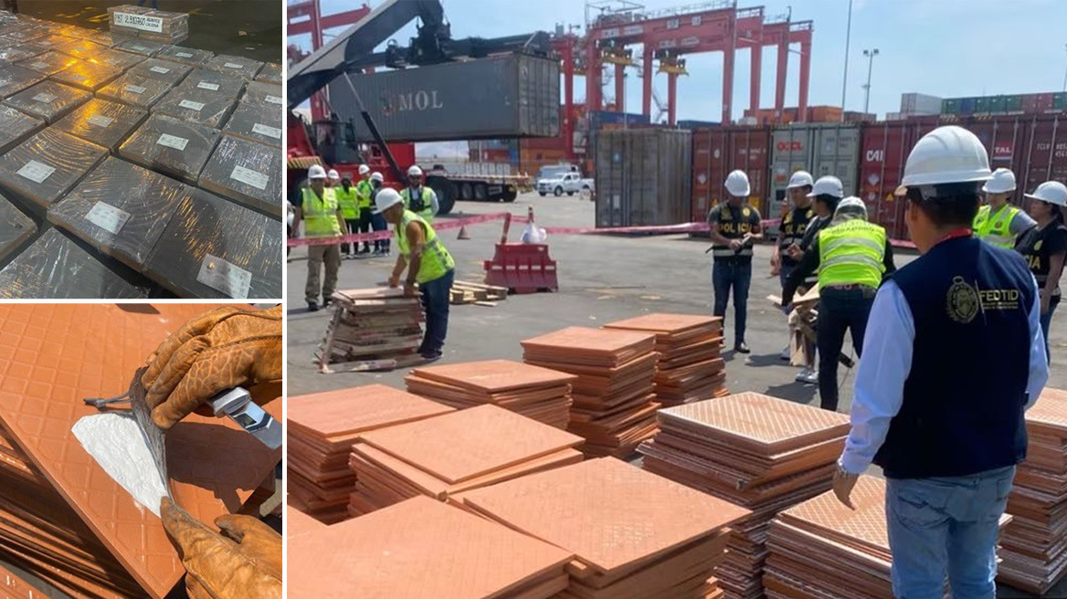 Περού: Έκρυψαν σε πλακάκια 2,3 τόνους κοκαΐνης με προορισμό την Τουρκία