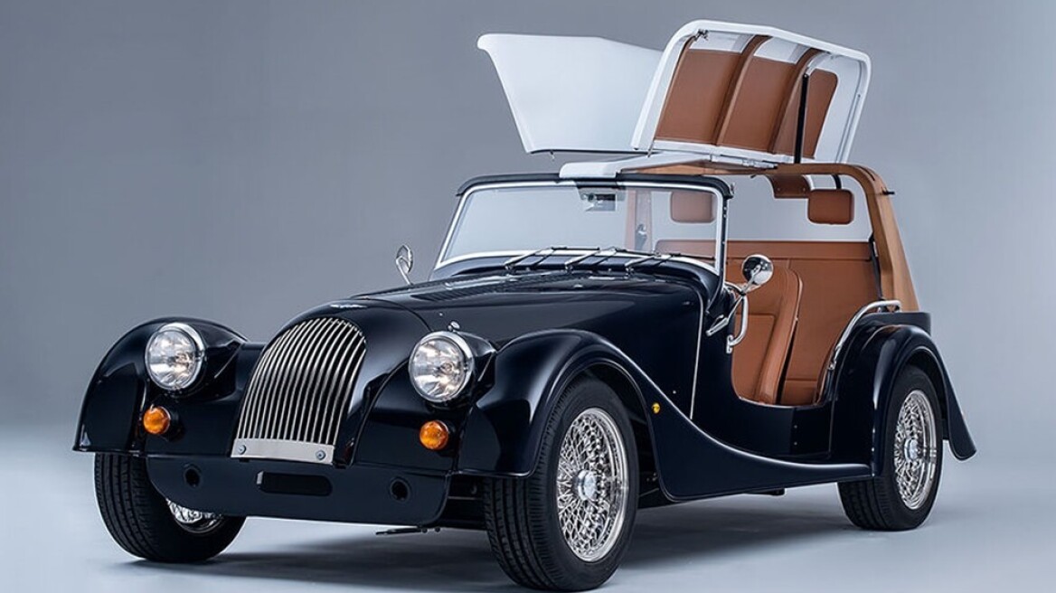 Ένα μοναδικής σχεδίασης Morgan Plus 4 