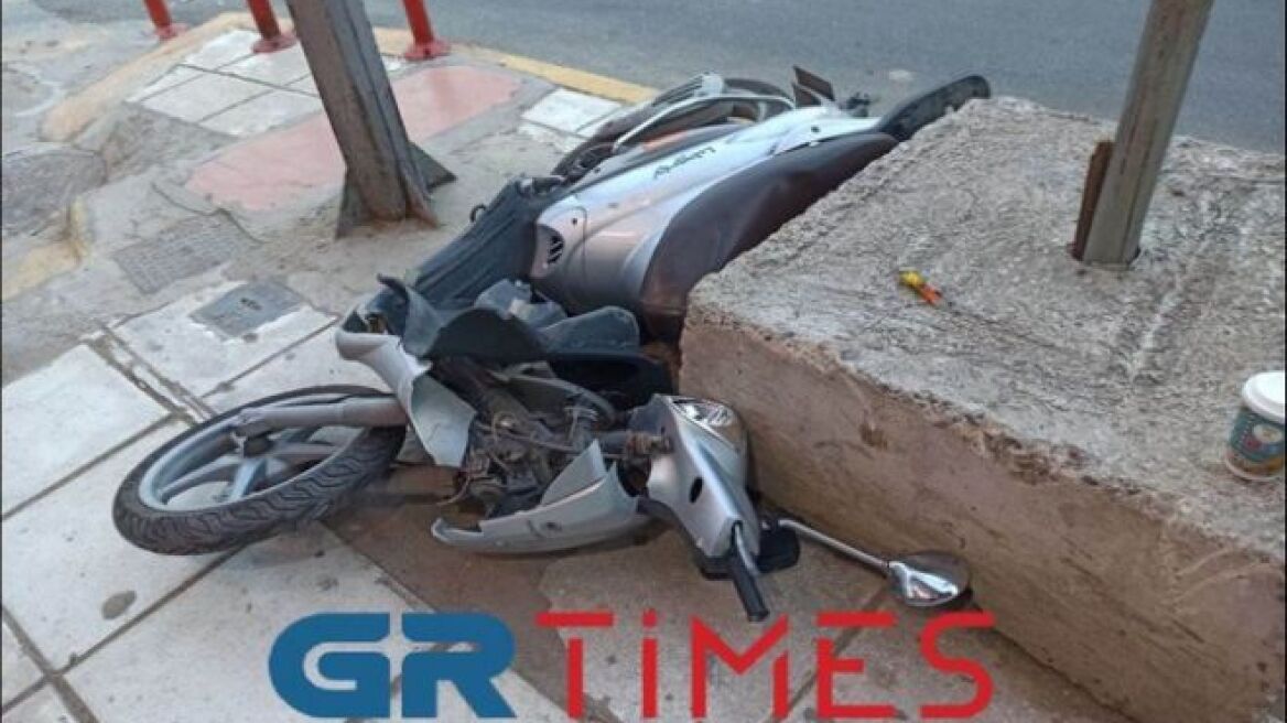 Θεσσαλονίκη: Σύγκρουση λεωφορείου με δίκυκλο- Δύο τραυματίες 