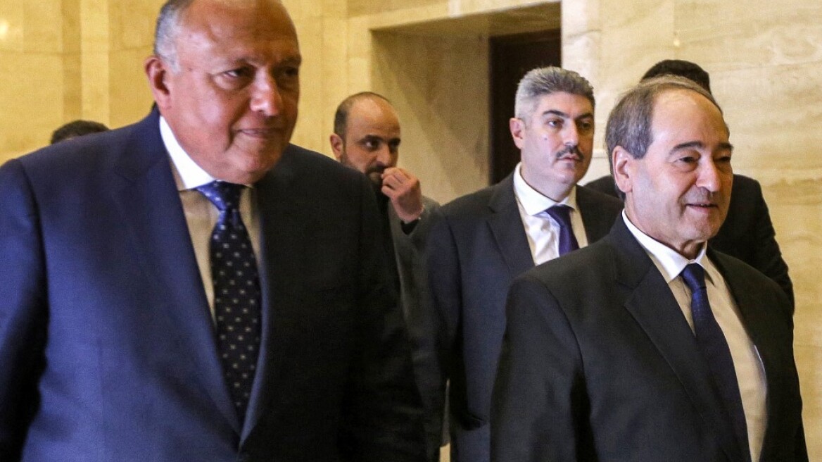 Κάιρο:  Συνάντηση ΥΠΕΞ Σύρου και Αιγύπτου για πρώτη φορά μετά από μια δεκαετία 