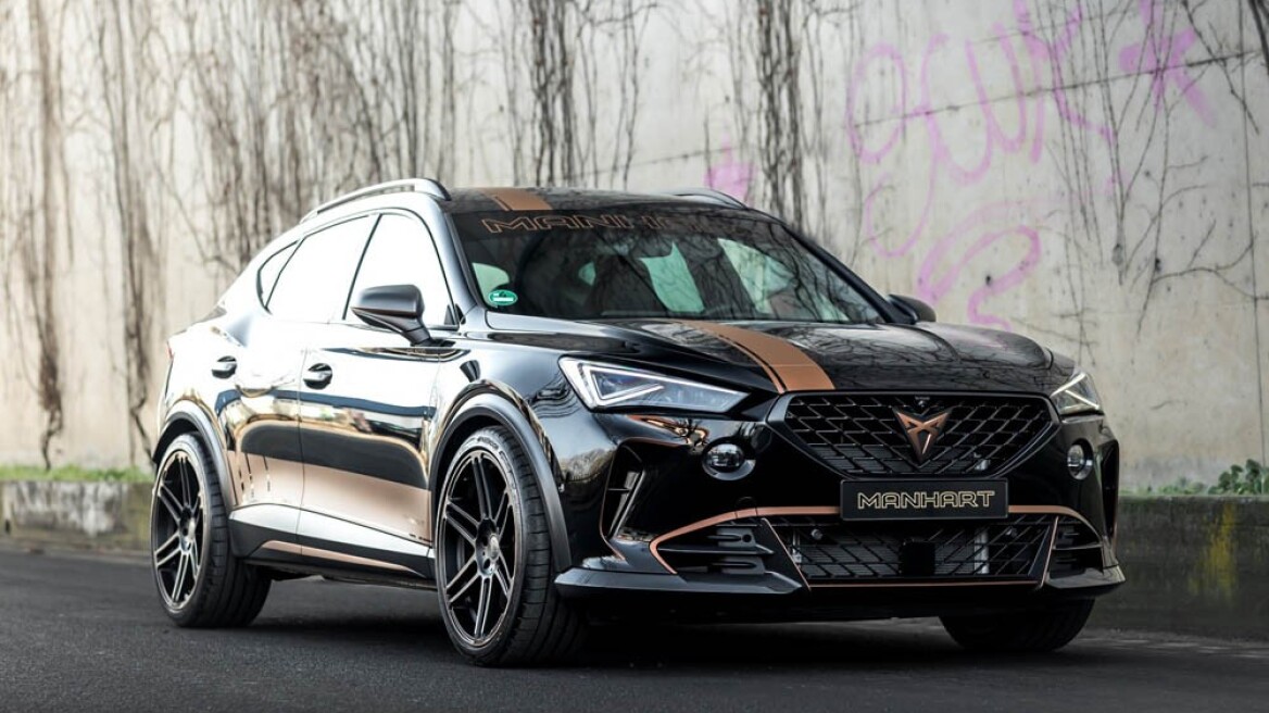 Ένα CUPRA Formentor με αναβολικά