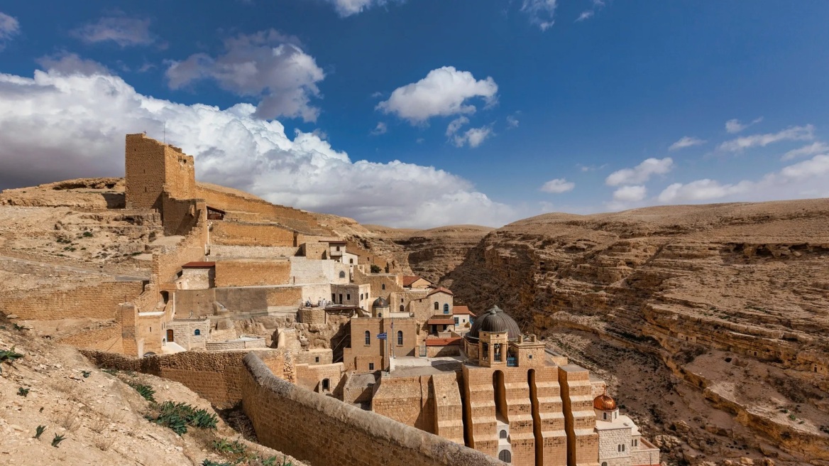 Άγιος Σάββας: Ένα επιβλητικό μοναστήρι, μέσα στην Έρημο της Ιουδαίας