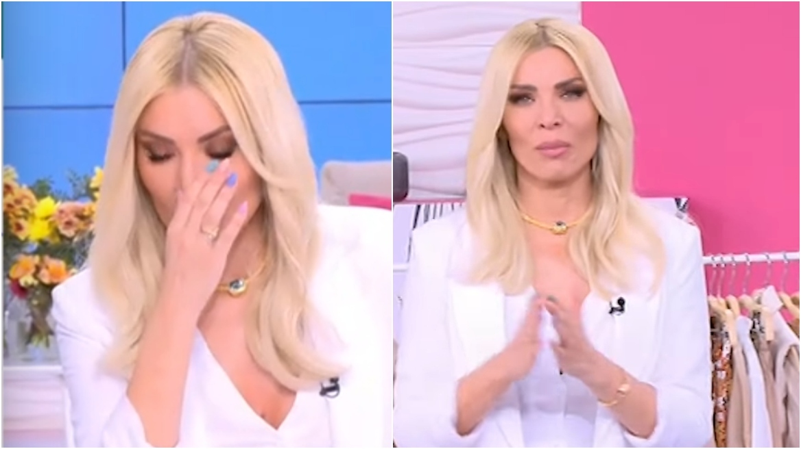 Καινούργιου: Έμαθε on air ότι πέθανε αγαπημένο της πρόσωπο - Δείτε βίντεο