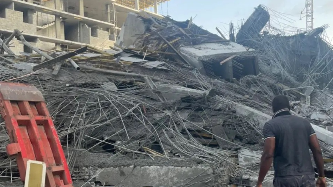 Νιγηρία: Εργάτες εγκλωβίστηκαν στα ερείπια υπό ανέγερση κτιρίου