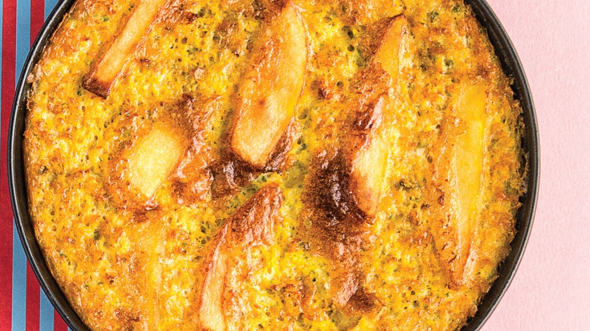 Ομελέτα φούρνου με κρυμμένα λαχανικά