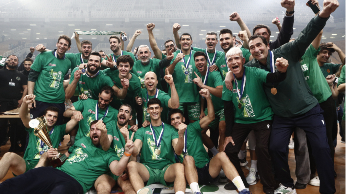 Παναθηναϊκός – Ολυμπιακός 3-2: Με ανατροπή οι «πράσινοι» κατέκτησαν το 2ο σερί League Cup - Δείτε βίντεο