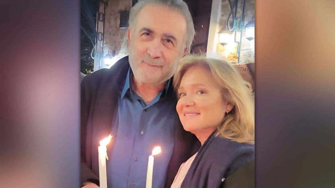 Ο Λάκης Λαζόπουλος έκανε Ανάσταση με τη Μαρία Καβογιάννη στο Πήλιο