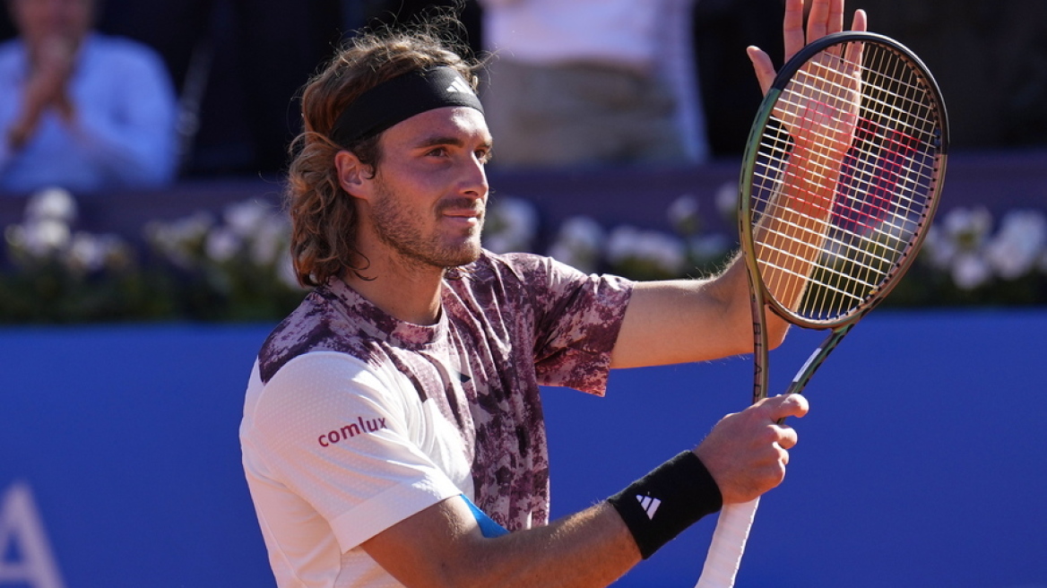 Barcelona Open-Τσιτσιπάς: «Απολαμβάνω το τένις και ελπίζω για τον τελικό»