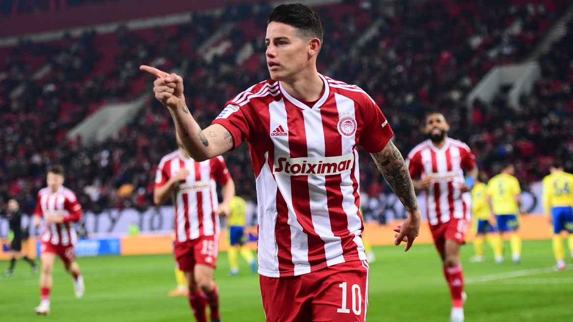 Χάμες Ροντρίγκες: Έχει ελληνική σαλάτα στο μενού του εστιατορίου του ο Κολομβιανός 