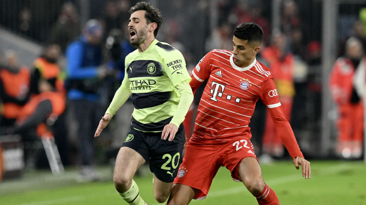 Champions League, Μπάγερν Μονάχου - Μάντσεστερ Σίτι 1-1: Σφράγισαν την πρόκριση οι Πολίτες 