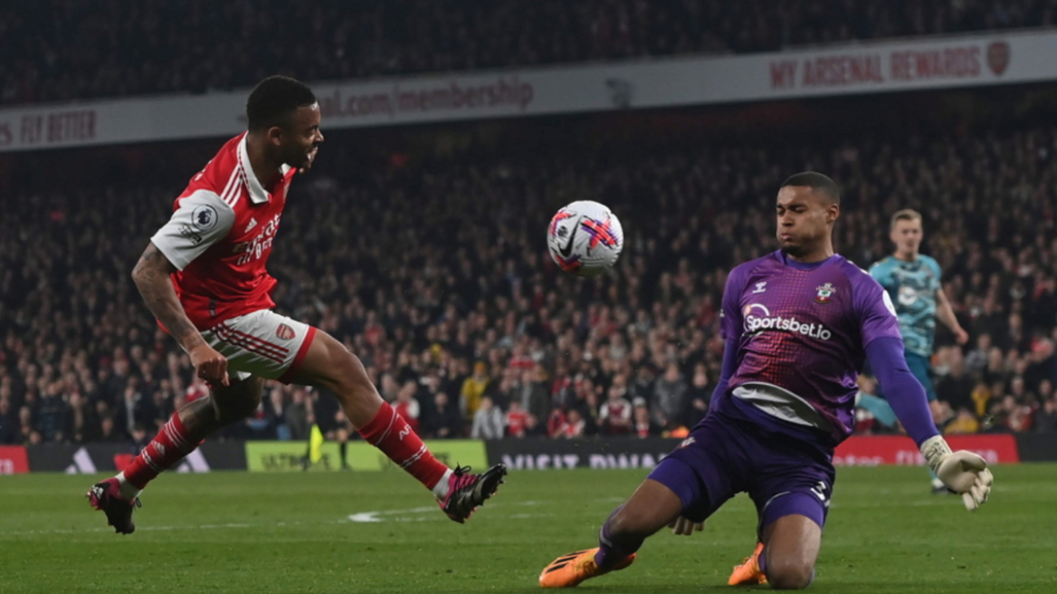 Premier League, Άρσεναλ - Σαουθάμπτον 3-3: Γκέλα των «κανονιέρηδων» με... κερδισμένη τη Σίτι - Δείτε τα γκολ