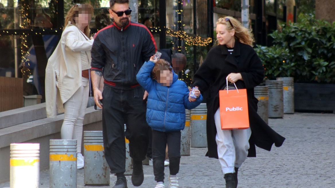 Φαίη Ξυλά - Κωνσταντίνος Γιαννακόπουλος: Η σπάνια κοινή εμφάνιση με τον γιο τους