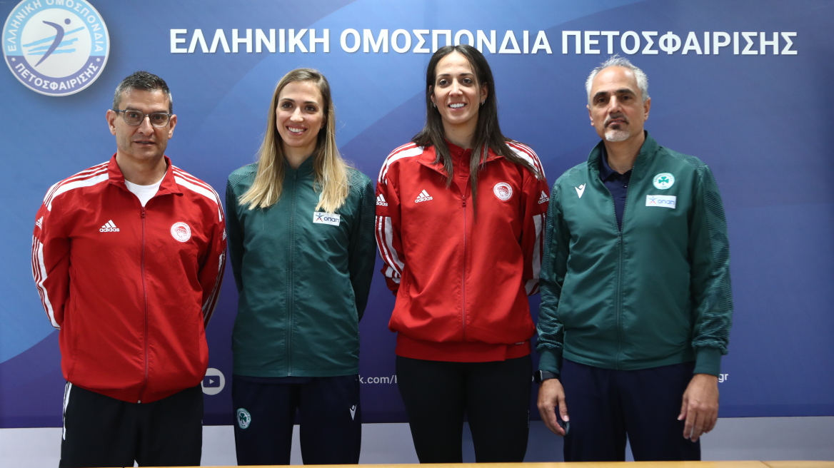  Αρχίζουν το Σάββατο στο Μαρούσι οι τελικοί Παναθηναϊκού-Ολυμπιακού στο βόλεϊ γυναικών 