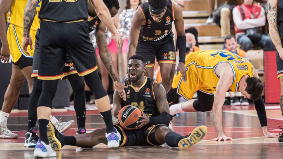 Euroleague: Ισοφάρισε τη σειρά η Μονακό, 86-74 τη Μακάμπι - Δείτε βίντεο