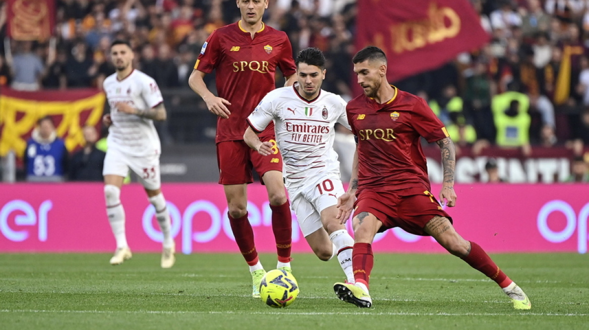 Serie A, Ρόμα - Μίλαν 1-1: Φανταστικό φινάλε στο Ολίμπικο