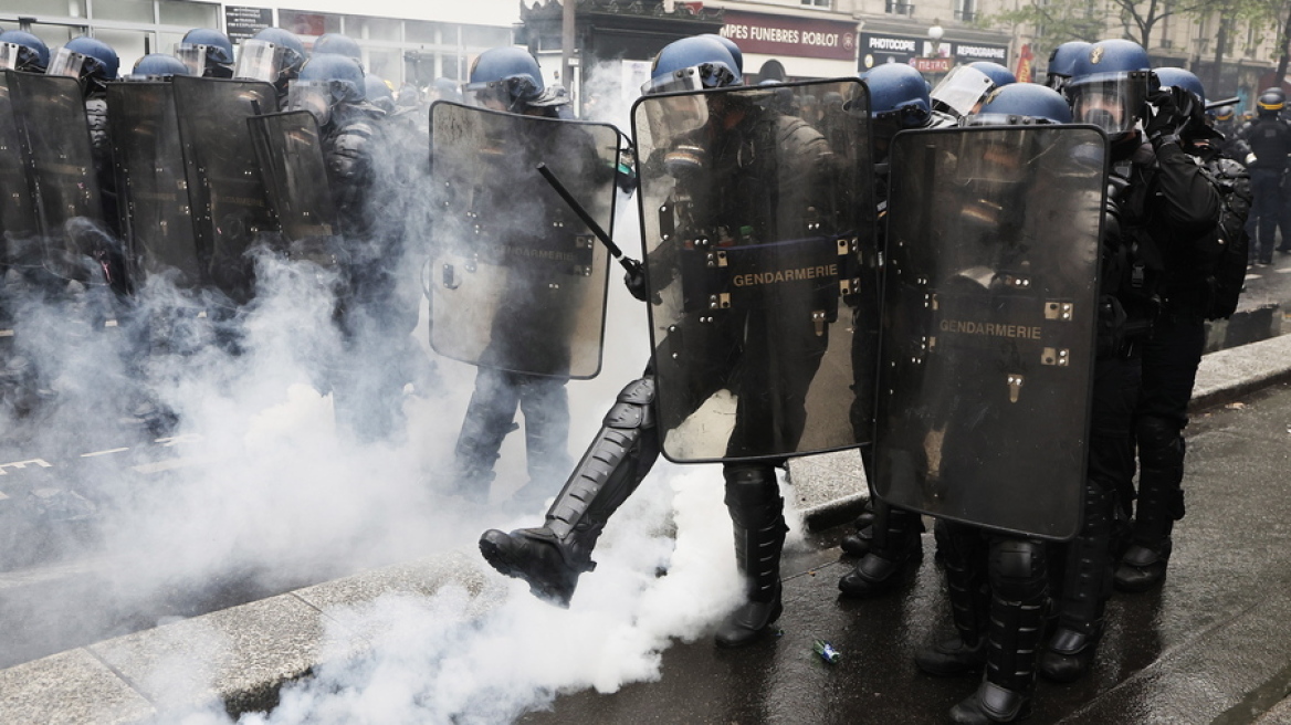 Γαλλία: Επεισόδια και μολότοφ στις πορείες για την Πρωτομαγιά