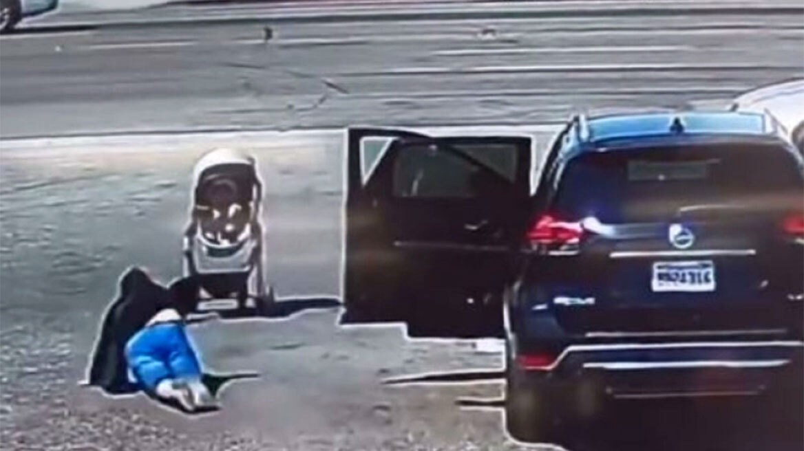 Βρέθηκε στο κατάλληλο μέρος την κατάλληλη στιγμή και έσωσε μωρό σε καρότσι που κυλούσε σε αυτοκινητόδρομο
