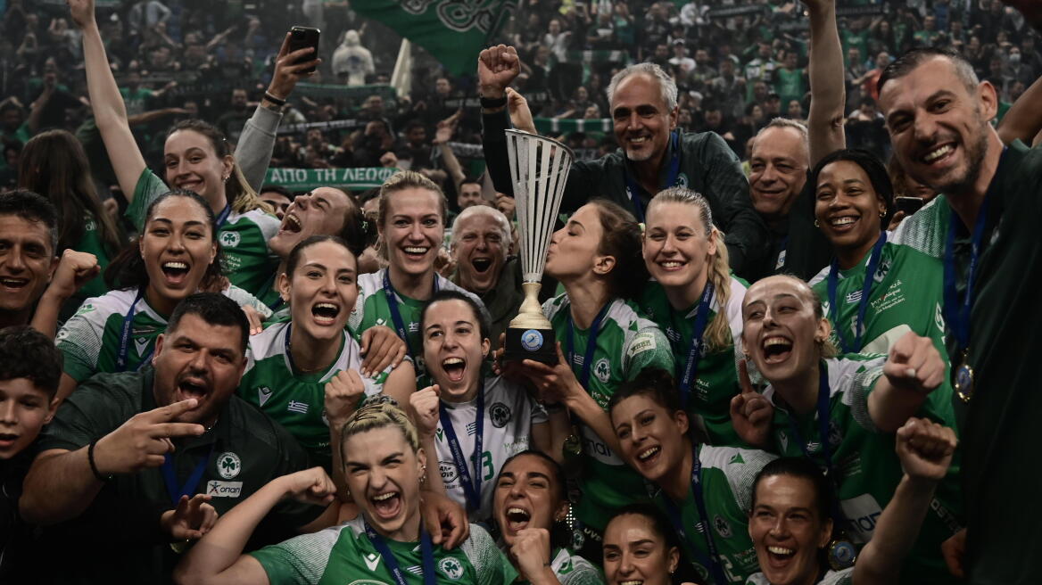  Volley League γυναικών, Παναθηναϊκός - Ολυμπιακός 3-2: Πρωτάθλημα στο ΟΑΚΑ για τον ΠΑΟ