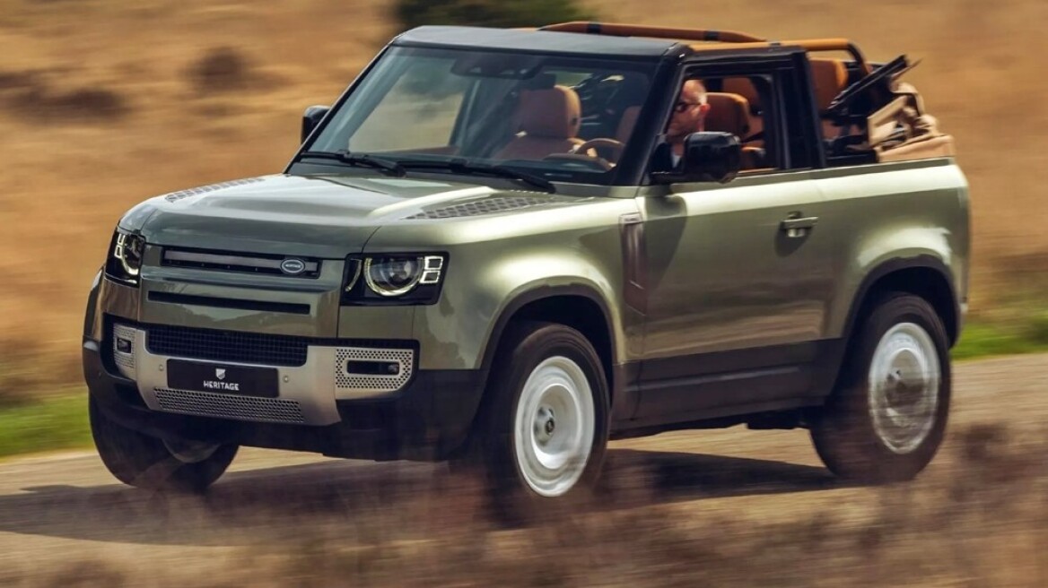 Το νέο Land Rover Defender και κάμπριο