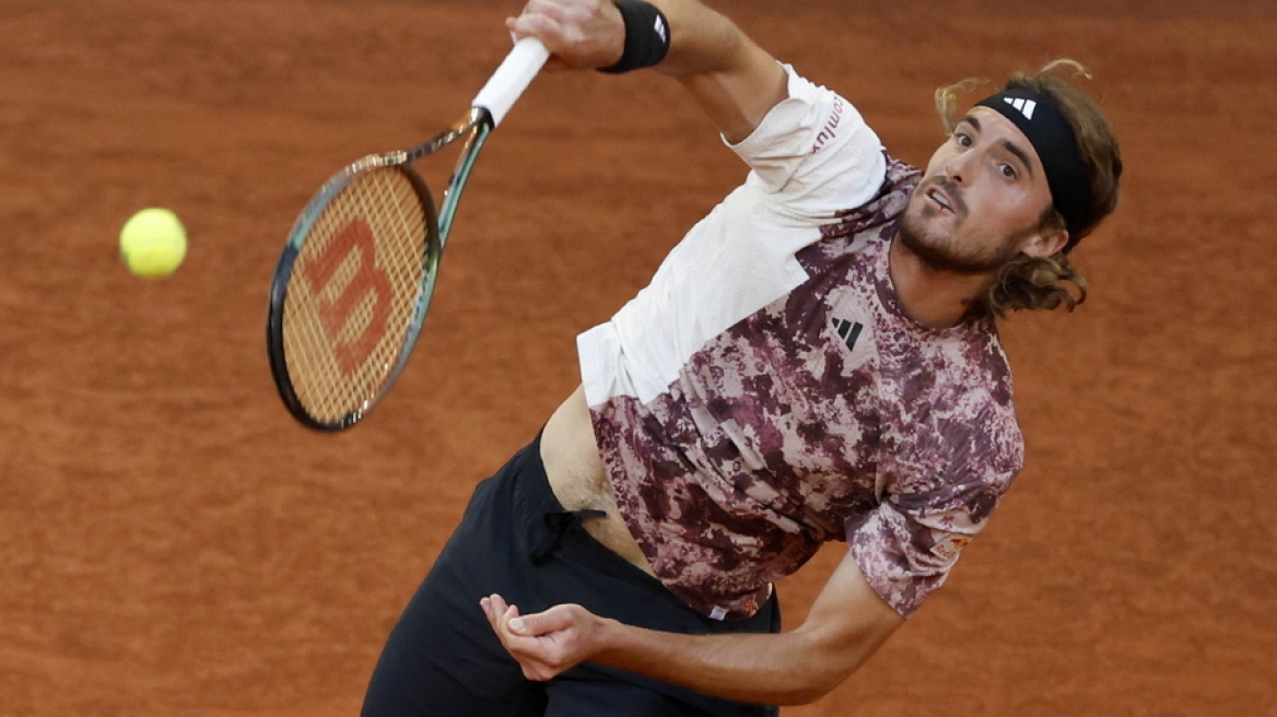 Rome Open: Τσιτσιπάς - Χόργκες 2-0: Ολοκλήρωσε τη δουλειά και προκρίθηκε στον 3ο γύρο 