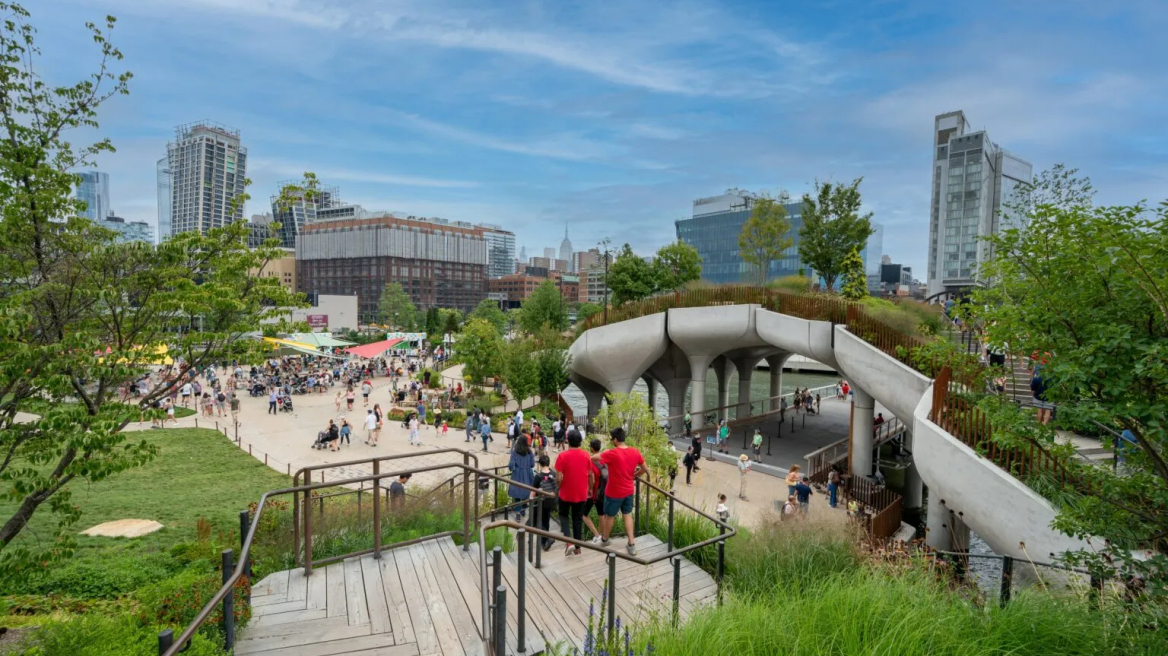  Ένα «Μικρό Νησί» στη Νέα Υόρκη -Το αντισυμβατικό πάρκο που σχεδόν επιπλέει 