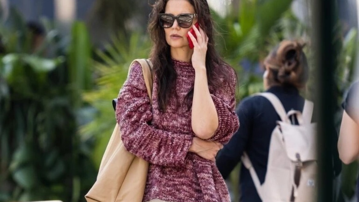 H Κέιτι Χολμς φόρεσε την τέλεια φούστα για τις ζεστές ημέρες