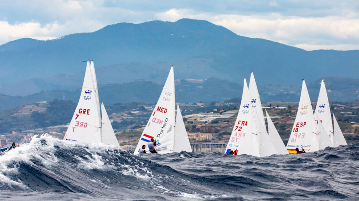 Δυνατό ξεκίνημα των Ελλήνων ιστιοπλόων στο ευρωπαϊκό πρωτάθλημα 470 Mixed