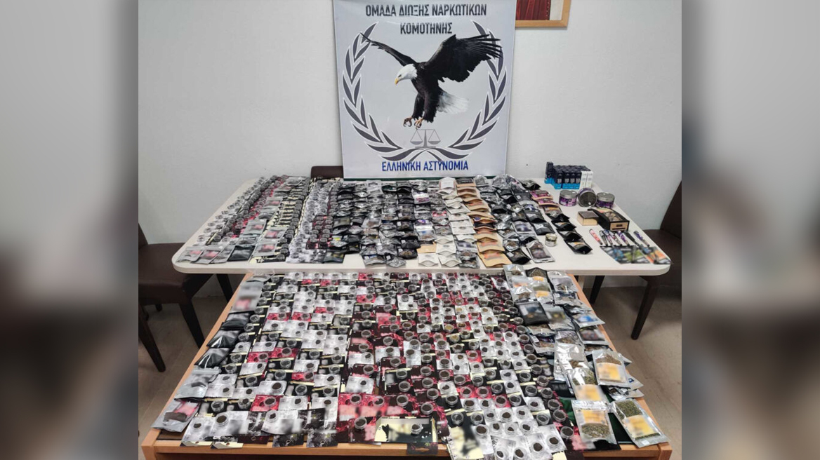 Αλεξανδρούπολη: Πωλούσε ναρκωτικά στο μαγαζί του και σε εκθεσιακό χώρο