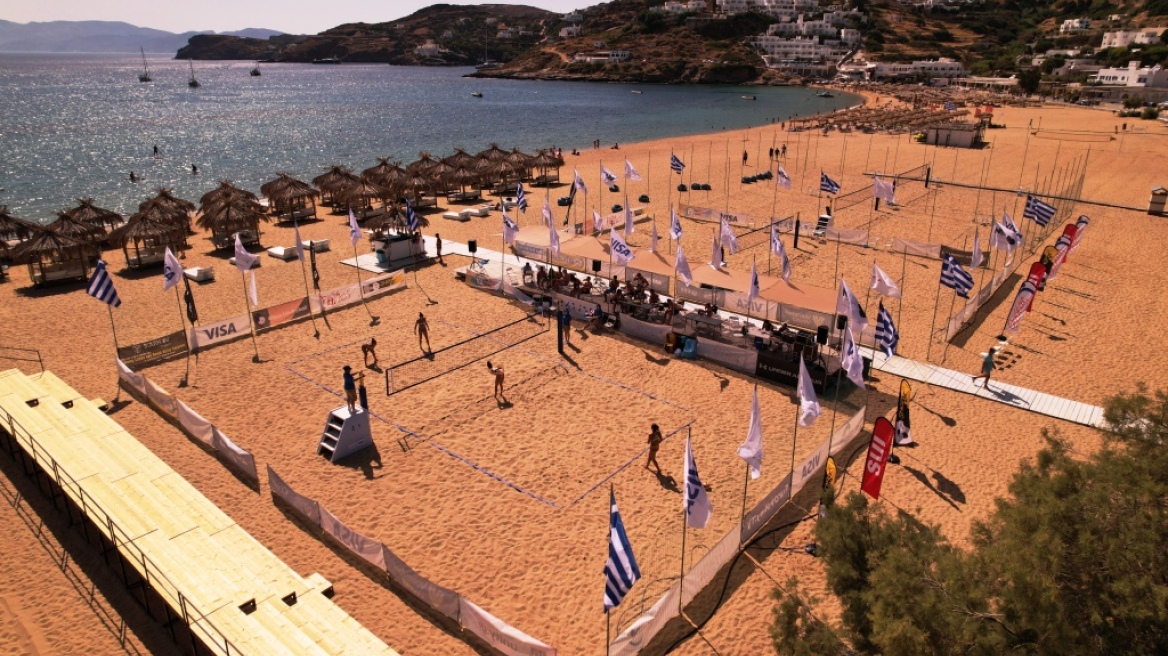 Τουρισμός: Στην Ίο τα κορυφαία πρωταθλήματα beach volley του κόσμου	