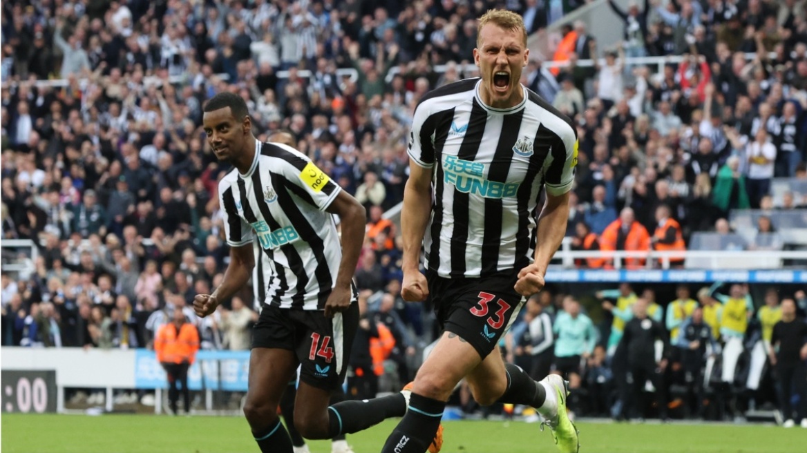 Premier League: Άλμα Champions League για τη Νιούκαστλ, 4-1 τη Μπράιτον - Δείτε τα γκολ