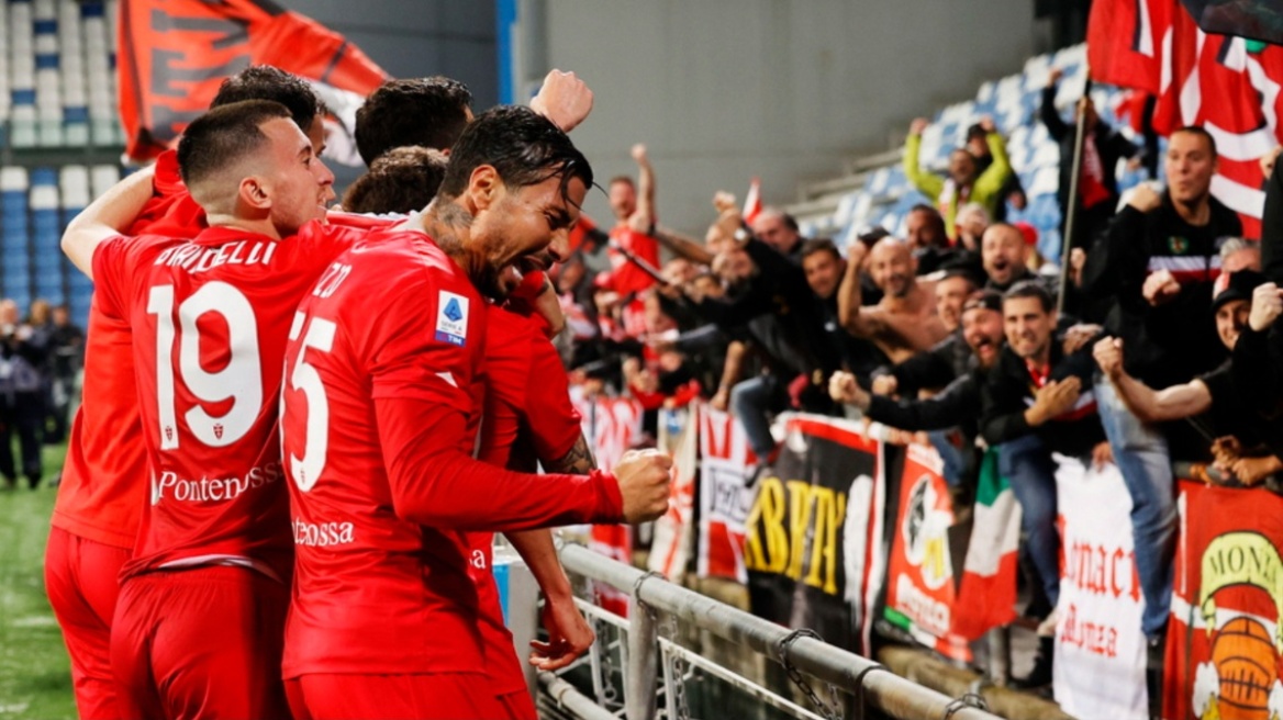 Serie A: «Διπλό» για τη Μόντσα στις καθυστερήσεις, 2-1 τη Σασουόλο - Δείτε τα γκολ