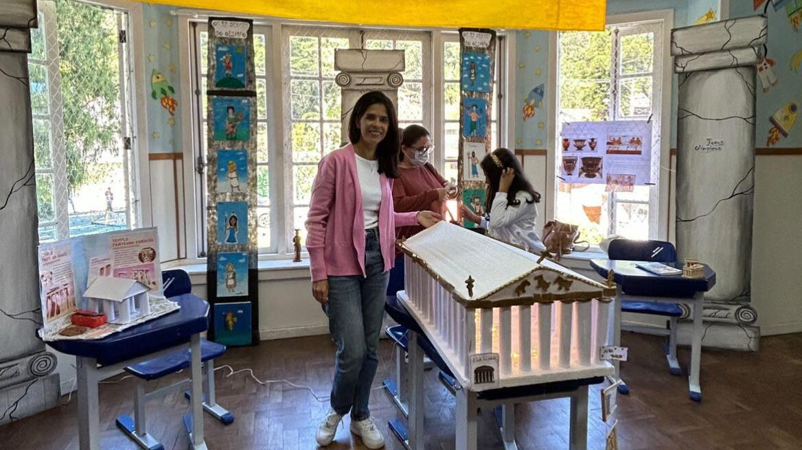 Μικροί φιλέλληνες στην άλλη άκρη του κόσμου: Μαθητές στη Βραζιλία έφτιαξαν έναν Παρθενώνα-μινιατούρα