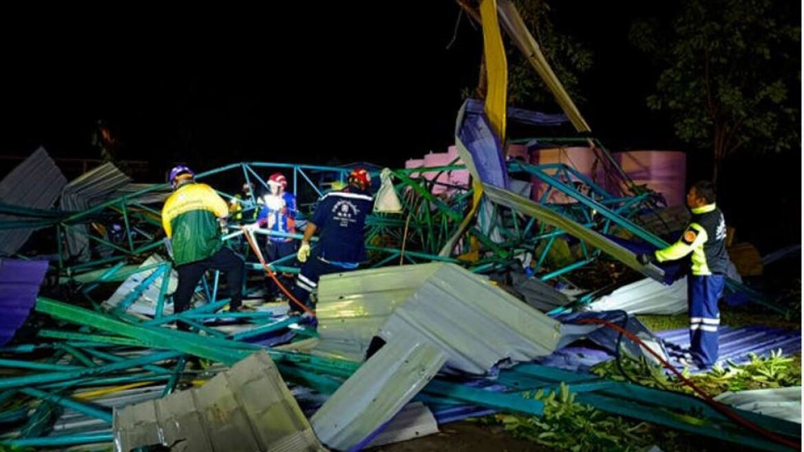 Τραγωδία στην Ταϊλάνδη: Νεκροί τέσσερις μαθητές από κατάρρευση στέγης γηπέδου σε σχολείο