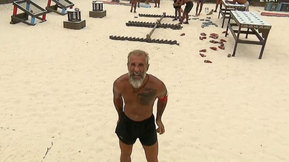 Survivor All Star: Ξέσπασμα Καραγκούνια μετά τη νίκη του - Άρχισε να τρέχει στον αγωνιστικό χώρο και να φωνάζει
